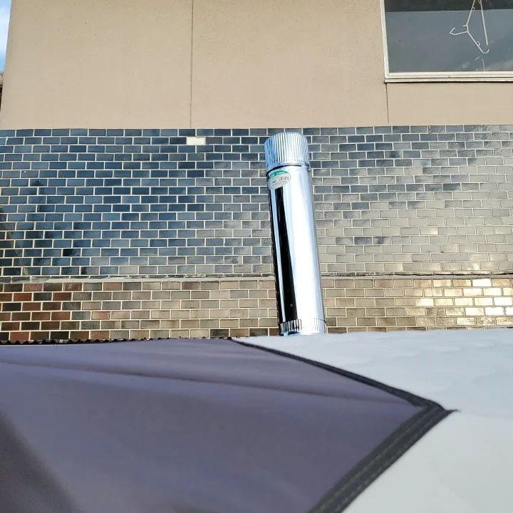テント内で薪ストーブ焚いてみた⁡