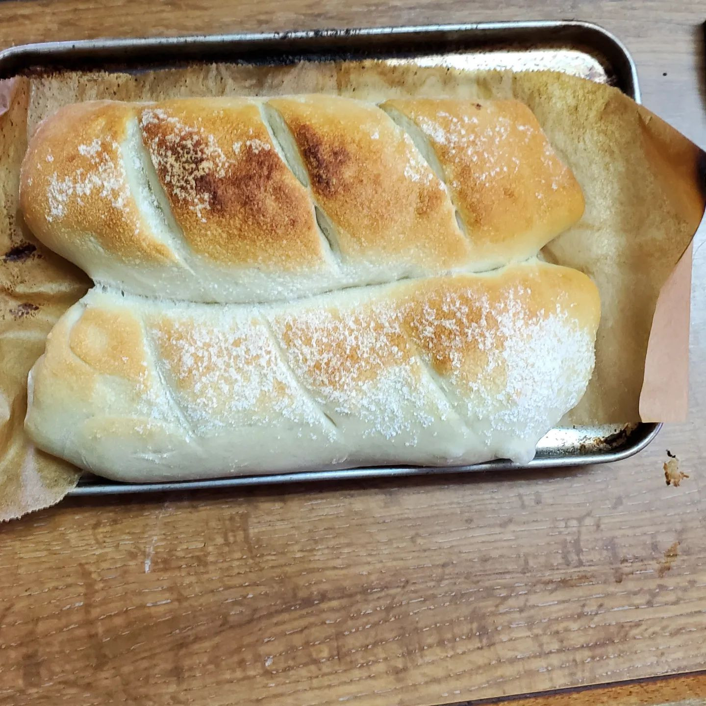 よーやくめっちゃフランスパンになった🤤