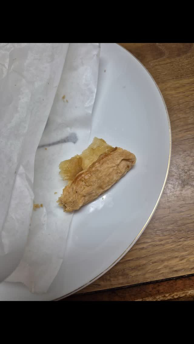 ゲストさんがアップルパイ作ってくれた…