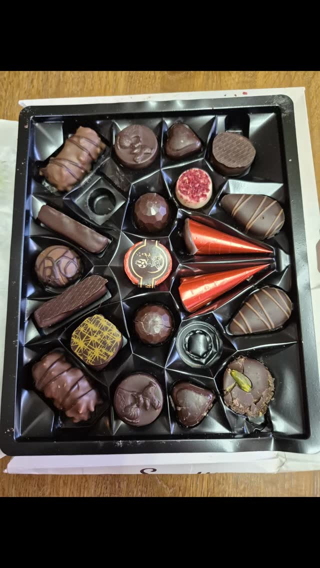 ドイツ人のゲストさんにチョコレート貰った😍