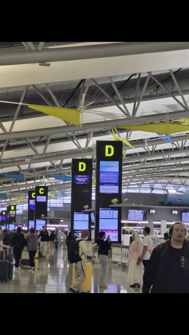 空港にくると、どっか行きたくなる😆